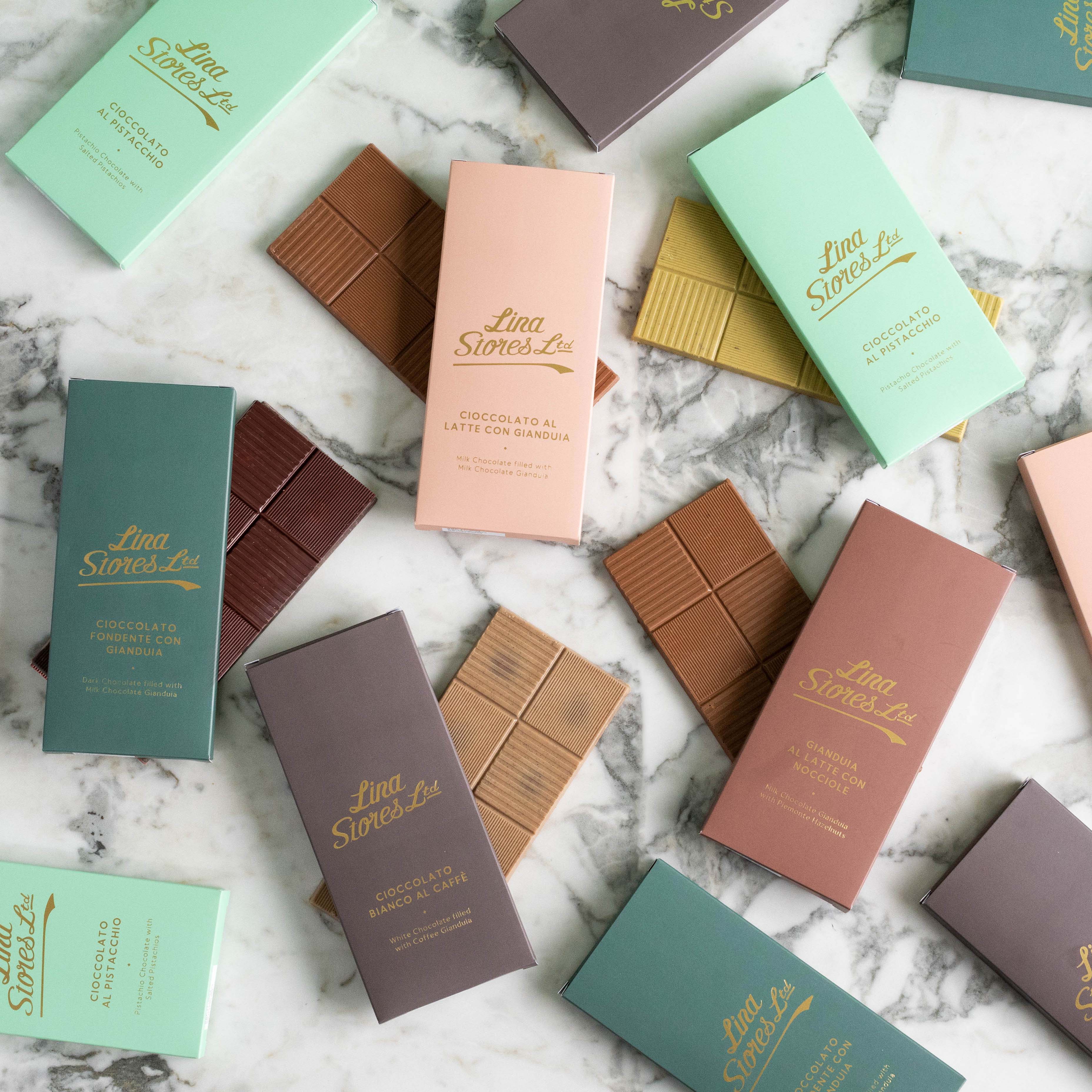 Milk Chocolate with Milk Gianduia, Lina Stores, 100g - Image 5